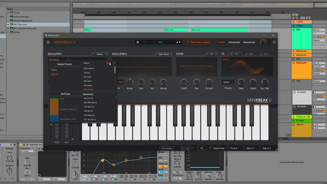 The Unperson entfesselt das MiniFreak 5.0 Update: Sample-Wahnsinn und Wavetable-Chaos