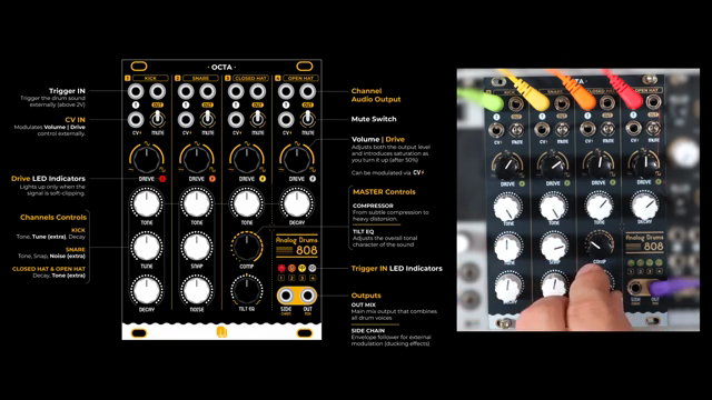 Nano Modules‘ OCTA von DivKid im Test: Ein Punk-Blick auf die TR-808