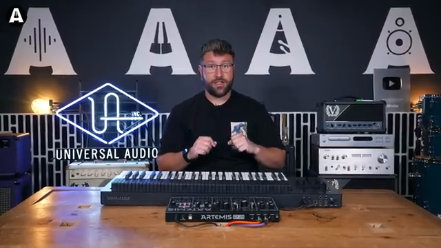 Artemis, sehr schnell ein sechs-stimmiger Analog-Polysynth, absolut erstaunlich klingend.