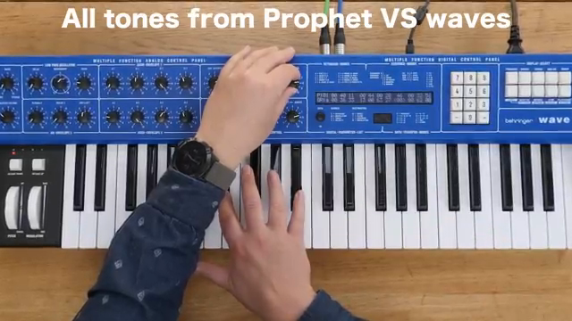 Natürlich sage ich nicht, dass wir den Behringer WAVE in einen Prophet VS verwandeln können. Das wäre dumm.