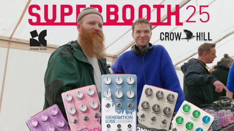 Wenn TheCrowHillCo auf Chase Bliss trifft: Eine Pedal-Revolution