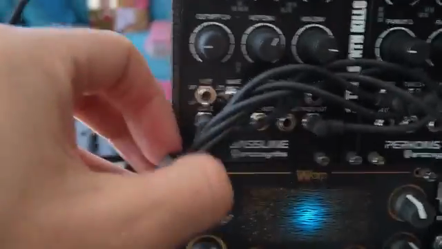 Gestern, als wir spielten, habe ich die Bassline auch viel genutzt.