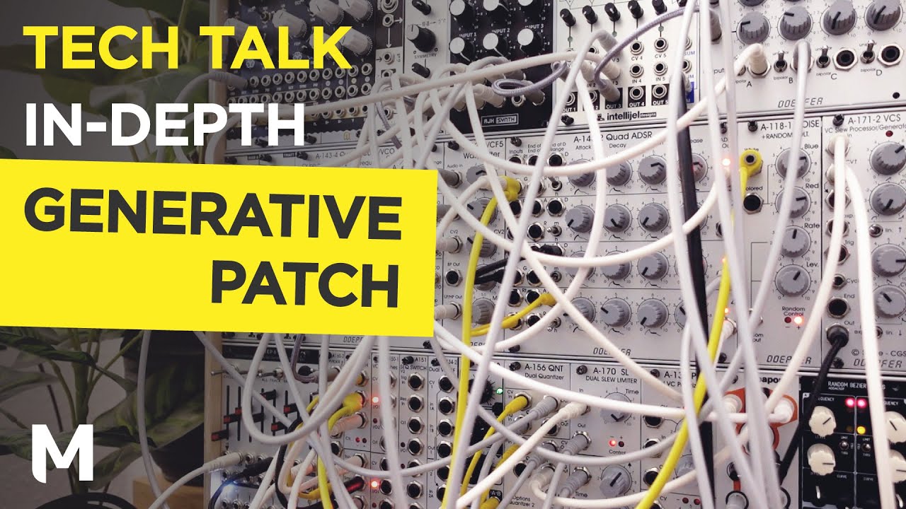 Im Wesentlichen besteht dieser generative Patch aus zwei Synthesizerstimmen und viel Modulation.