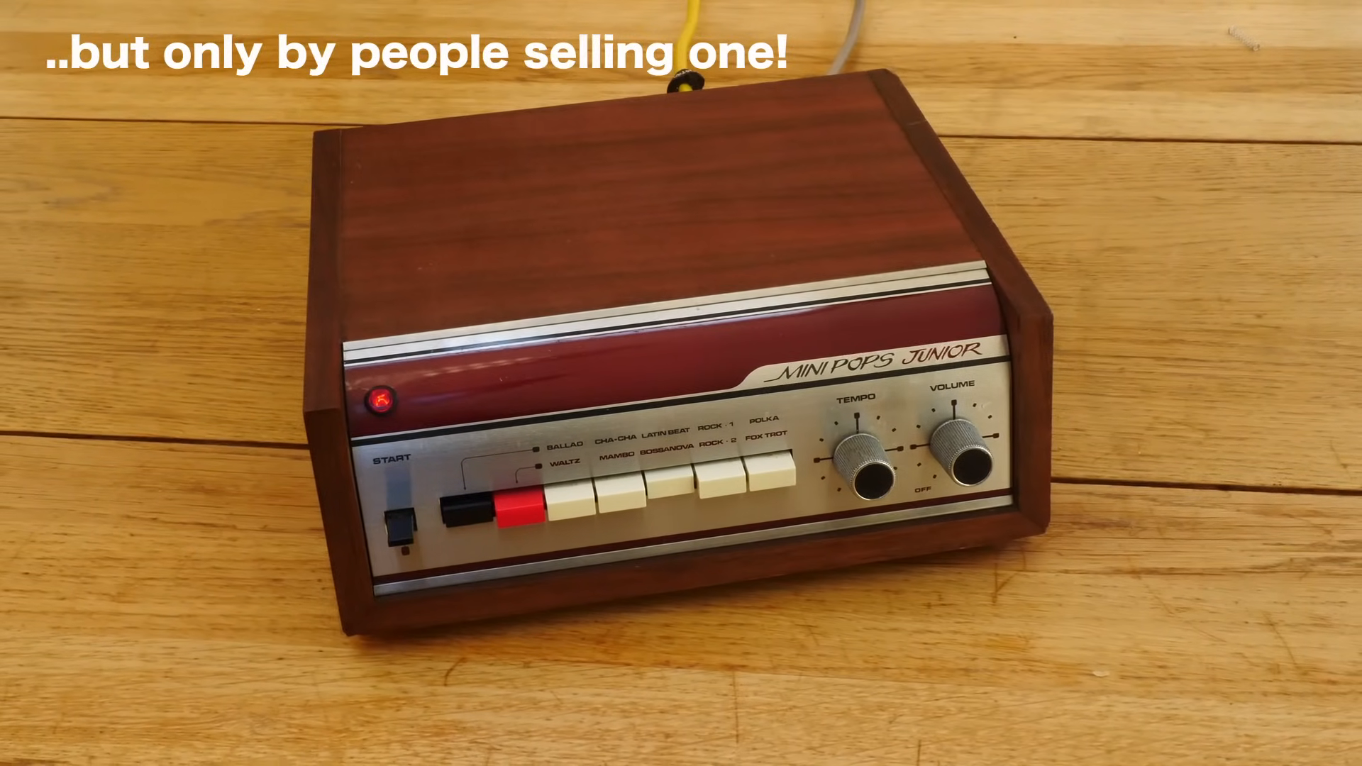 das nur etwa fünf seltsame, aber charmante analoge Pops und Fizzes macht.