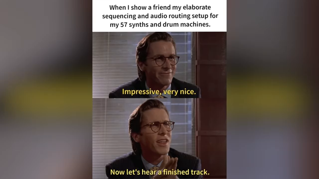 ... mach dein klappriges Heimstudio wie ein professionelles Arbeitsumfeld erscheinen und mach es unendlich langweiliger.