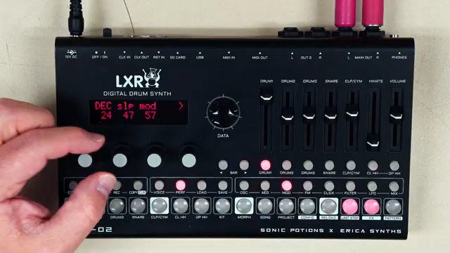 And true to form, while there's a kick drum algorithm ready to go on it, there are also a bunch of other algorithms that could deliver an…