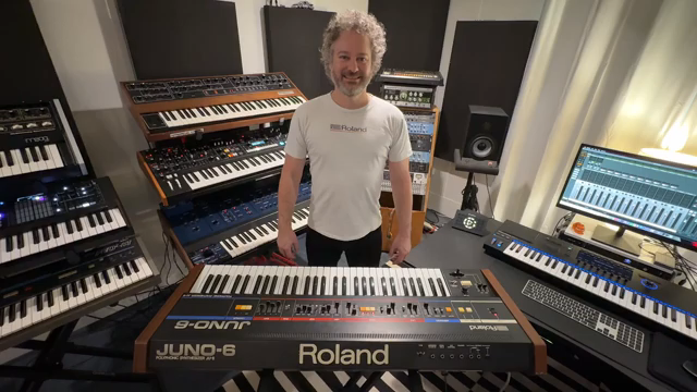 Luke Million rockt den Roland Juno 6