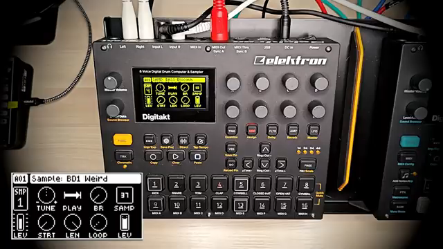 soulbrixofficial führt uns unter den Elektron Digitakt Eisberg