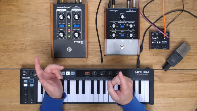 Sie haben keine harmonische Beziehung, weshalb man seltsame, klirrende Klänge erhält.