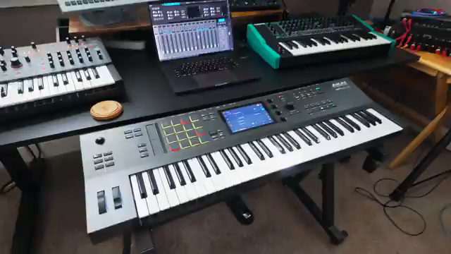 Das Hauptaudiozentrum oder die Audio-Interface-Einrichtung.