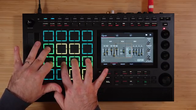 Zum Beispiel, wenn du einen langen Anstieg im Envelope machen willst und dann das Filter langsam steigen lassen willst, aber die Note…