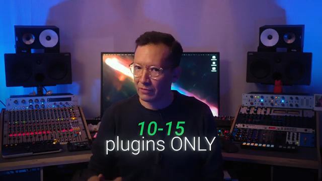 Ich benutze vielleicht 10, sagen wir 15 Drittanbieter-Plugins für all meine Arbeit, das war’s.