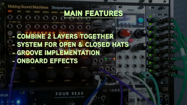 Dieses Teil ist ein echter Kandidat, wenn es darum geht, die Hats im Backing-Beat schnell einzustellen.