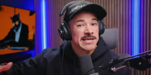 I never use plug-in instruments as my bass notes when I'm dealing with samples.