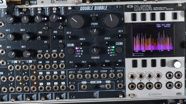 Man kann wirklich viel Charakter mit den neuartigen Feedback- und Cross-Modulations-Reglern einstellen.