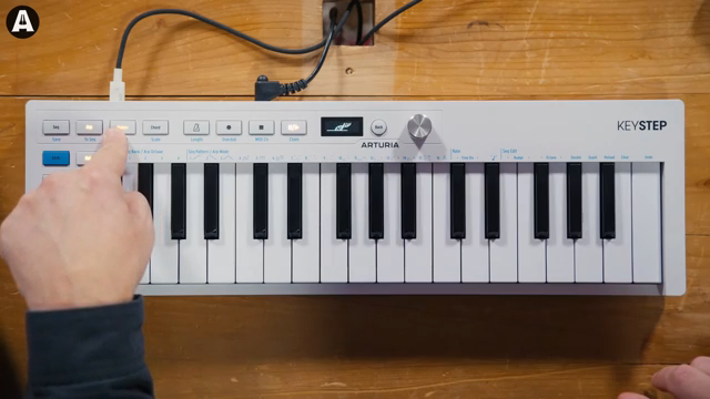 Hört ihr, wie sich das Riff leicht verändert?