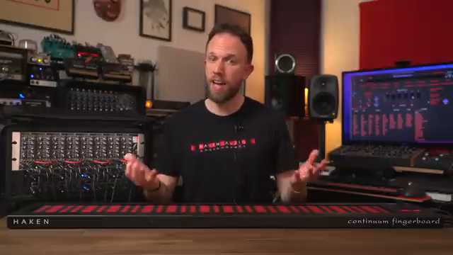 Mit dem Haken CVC werden die MPE+-Daten des Continuum in Steuerspannungen übersetzt, die mit deinen Synthesizern kommunizieren können.