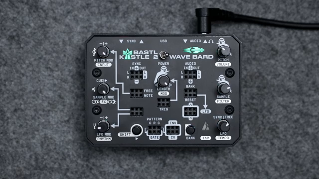 Bastl Instruments Kastle Wave Bard: Patchbares Sample-Zauberwerk für die Hosentasche