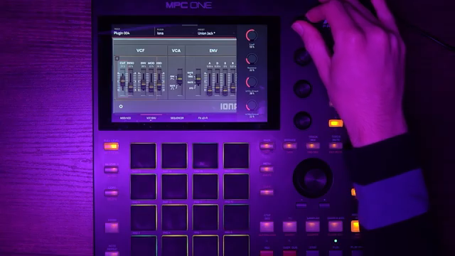 Every synth track in this project is Iona, and then, of course, I've got the drums.