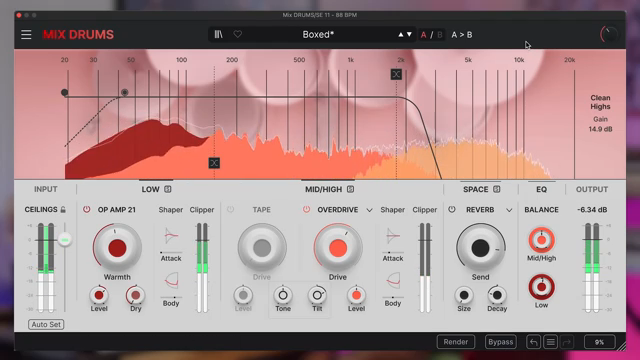 Weniger ist oft mehr, aber Mix DRUMS liebt es auch, ans Limit gebracht zu werden – also viel Spaß beim Ausprobieren.