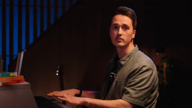 You want to make sure that the infrared cameras here at the top of AirWave can always see your hands, so no big movements reaching out of…