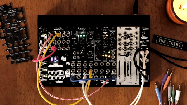 Use the direction switch to choose whether grains play forward, backward, or a combination of both.