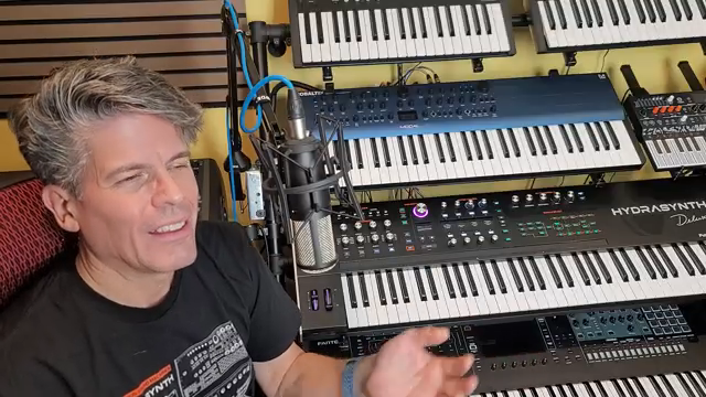 Ich benutze den LFO, um diesen Akzent zu setzen, das Filter zu öffnen und zu schließen – das ist so eine Art Polyrhythmus statt…