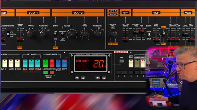 Drift ist die Konditionierung, ob er älter oder nagelneu klingt.