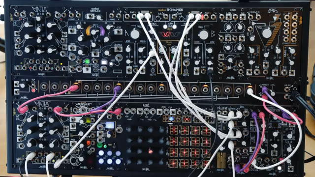 Wir können uns stattdessen auf die ineinandergreifenden Rhythmen und vielleicht auf die atmosphärische Natur überlappender Echos…