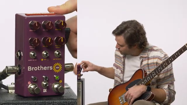 Wir sprechen jetzt über einige der Dip-Switch-Parameter sowie die Presence-Regelung, die eine Art versteckter Regler unter dem Tone-Knopf…