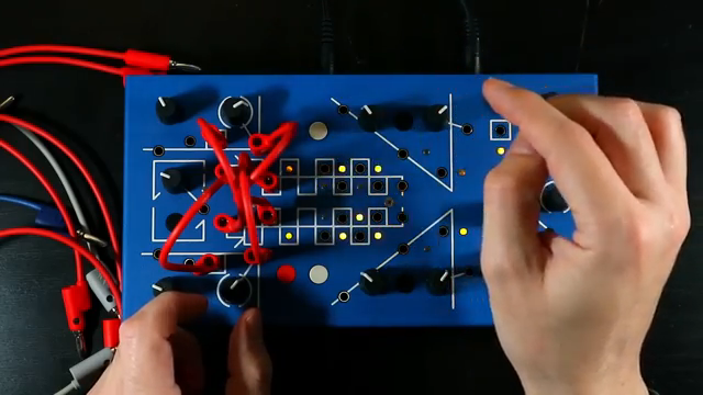 jetzt haben wir diese generative Plattform, die immer wieder Momente der Stabilität findet und sich dann wieder davon entfernt.