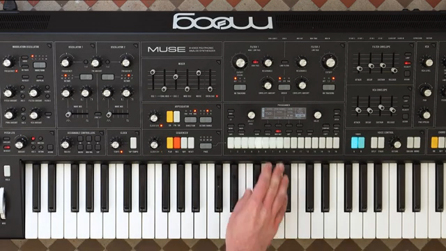 Wir nutzen Aftertouch, um nicht nur die Sustain-Phase der Filterhüllkurve zu öffnen, sondern auch die Diffusionsmenge zu erhöhen.