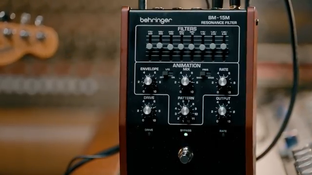 Behringer BM-15M RESONANCE FILTER: Analoge Animation entfesselt