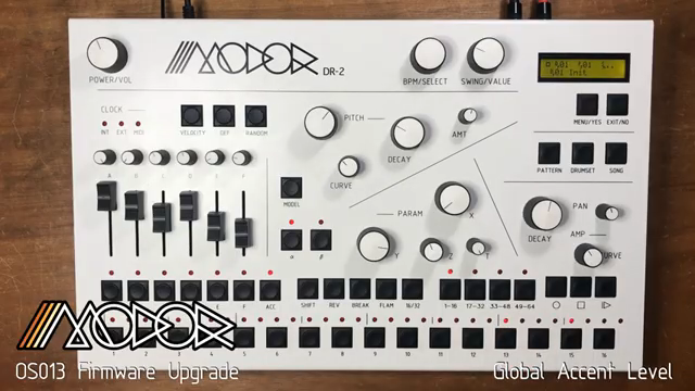 The global accent level sets determines the intensity of these global accents alone, apart from the single instrument accents.