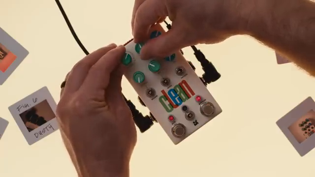 Clean belohnt die Dynamik deines Instruments und erschafft eine lebendige, sich verändernde Version von allem, was du spielst.