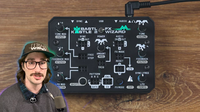 Neun einzigartige Stereo-Effekte sowie ein vollständig patchbares Interface, das zu Erkundung und Experimentieren einlädt.