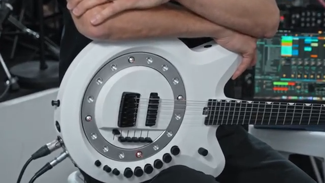 Basically it's a self-strumming guitar which changes how you interact with an instrument everyone's very familiar with.