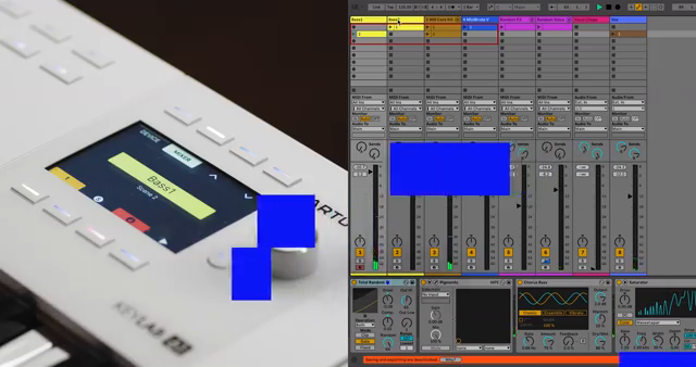 Die Fader und Regler am Keylab MK3 bieten umfassende Kontrolle über sowohl Geräteparameter als auch Mixer-Einstellungen.