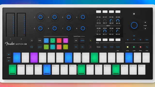 These are the Fender Motion 16 and 32.