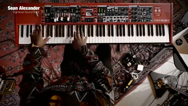 My signature sound bank for the North Stage 4 is very well rounded, I would say I have a little bit of something for the piano players, a…