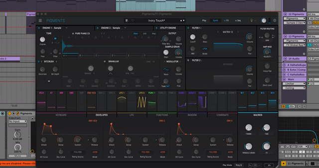 Um es zu deinem eigenen zu machen, tausche die Piano-Samples gegen andere aus, um den Charakter des Akkords zu verändern.
