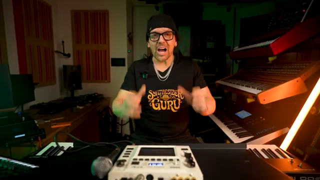 Another incredible thing that this machine does is it's a looper and it's a sampler.