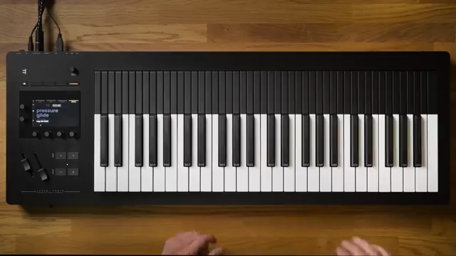 Jeder Parameter in Live, der zuweisbar ist, kann mit Slide und Press vom Osmose aus gesteuert werden.