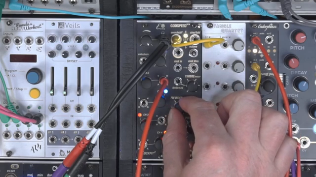 Hier wird lineare Through-Zero-Modulation angewendet.