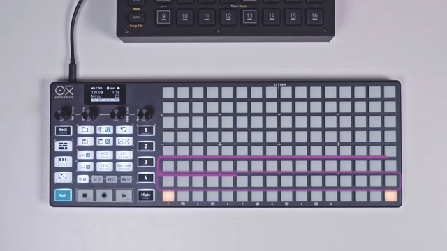 Der Drum Pattern Generator ist nicht-destruktiv und kann mit bestehenden Noten kombiniert werden.