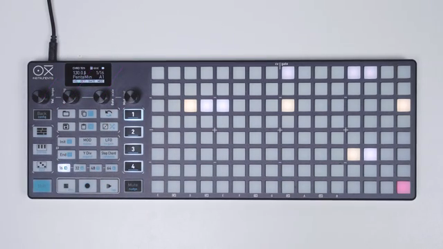 You can change velocity, octave, gate and modulation amount by turning the respective encoder.