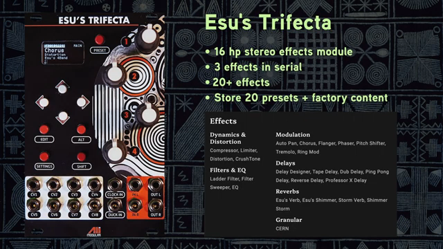 And the fact that you can stack three of them means that you're going to get into some really alien territory.