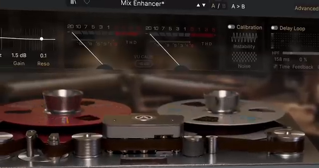 The advanced panel opens up exclusive features that enhance and extend the effect's functionality.