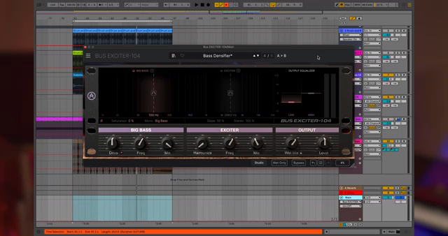 Aktiviere Wet Mix Lock, um das Wet-Mix-Verhältnis beim Durchstöbern von Presets beizubehalten.