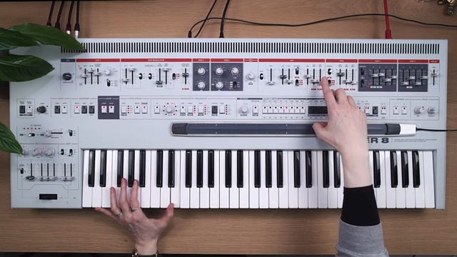 The reason that gives it stereo movement is because of the binaural nature of the synth and you can kind of play on that with the phase of…